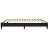 Cama Matrimonial | Cama Para Adultos | Estructura De Cama Box Spring Terciopelo Negro 180x200 Cm Cfw288953