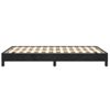 Cama Matrimonial | Cama Para Adultos | Estructura De Cama De Terciopelo Negro 120x200 Cm Cfw478031