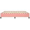 Cama Matrimonial | Cama Para Adultos | Estructura De Cama De Terciopelo Rosa 200x200 Cm Cfw793589