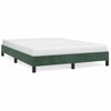 Cama Matrimonial | Cama Para Adultos | Estructura De Cama De Terciopelo Verde 140x190 Cm Cfw921522