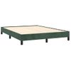 Cama Matrimonial | Cama Para Adultos | Estructura De Cama De Terciopelo Verde 140x190 Cm Cfw921522