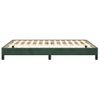 Cama Matrimonial | Cama Para Adultos | Estructura De Cama De Terciopelo Verde 140x190 Cm Cfw921522