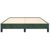 Cama Matrimonial | Cama Para Adultos | Estructura De Cama De Terciopelo Verde 140x200 Cm Cfw623144