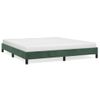 Cama Matrimonial | Cama Para Adultos | Estructura De Cama De Terciopelo Verde 180x200 Cm Cfw244596