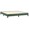 Cama Matrimonial | Cama Para Adultos | Estructura De Cama De Terciopelo Verde 180x200 Cm Cfw244596