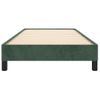 Cama Individual | Cama Para Adultos | Estructura De Cama De Terciopelo Verde 80x200 Cm Cfw909537