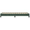 Cama Individual | Cama Para Adultos | Estructura De Cama De Terciopelo Verde 80x200 Cm Cfw909537