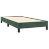 Cama Individual | Cama Para Adultos | Estructura De Cama De Terciopelo Verde 90x200 Cm Cfw336875