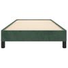 Cama Individual | Cama Para Adultos | Estructura De Cama De Terciopelo Verde 90x200 Cm Cfw336875