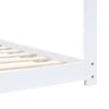 Cama Individual | Cama Infantil | Estructura De Cama Infantil Madera Maciza Pino Blanco 90x200 Cm Cfw268242