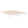 Cama Matrimonial | Cama Para Adultos | Estructura De Cama Madera Contrachapada Blanca 120x200 Cm Cfw925712