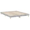 Cama Matrimonial | Cama Para Adultos | Estructura De Cama Madera Contrachapada Gris Hormigón 120x200cm Cfw926196