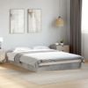 Cama Matrimonial | Cama Para Adultos | Estructura De Cama Madera De Ingeniería Gris Hormigón 120x200cm Cfw45349