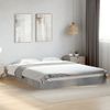 Cama Matrimonial | Cama Para Adultos | Estructura De Cama Madera De Ingeniería Gris Hormigón 150x200cm Cfw24580