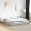 Cama Matrimonial | Cama Para Adultos | Estructura De Cama Madera De Ingeniería Gris Hormigón 160x200cm Cfw96855