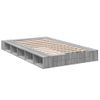 Cama Matrimonial | Cama Para Adultos | Estructura De Cama Madera De Ingeniería Gris Sonoma 120x190 Cm Cfw20732