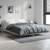 Cama Matrimonial | Cama Para Adultos | Estructura De Cama Madera Contrachapada Gris Sonoma 135x190 Cm Cfw688290