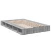 Cama Matrimonial | Cama Para Adultos | Estructura De Cama Madera De Ingeniería Gris Sonoma 140x190 Cm Cfw81099