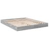 Cama Matrimonial | Cama Para Adultos | Estructura De Cama Madera De Ingeniería Gris Sonoma 150x200 Cm Cfw25423