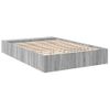 Cama Matrimonial | Cama Para Adultos | Estructura De Cama Madera De Ingeniería Gris Sonoma 160x200 Cm Cfw74565