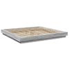 Cama Matrimonial | Cama Para Adultos | Estructura De Cama Madera De Ingeniería Gris Sonoma 180x200 Cm Cfw22424