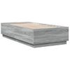 Cama Individual | Cama Para Adultos | Estructura De Cama Madera De Ingeniería Gris Sonoma 75x190 Cm Cfw76531