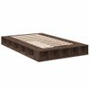 Cama Matrimonial | Cama Para Adultos | Estructura De Cama Madera De Ingeniería Marrón Roble 120x190 Cm Cfw44054