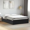 Cama Matrimonial | Cama Para Adultos | Estructura De Cama Madera De Ingeniería Negra 120x200 Cm Cfw45954