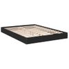 Cama Matrimonial | Cama Para Adultos | Estructura De Cama Madera De Ingeniería Negra 135x190 Cm Cfw66527