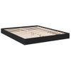 Cama Matrimonial | Cama Para Adultos | Estructura De Cama Madera De Ingeniería Negra 150x200 Cm Cfw98416