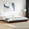 Cama Matrimonial | Cama Para Adultos | Estructura De Cama Madera De Ingeniería Negra 180x200 Cm Cfw61841