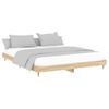 Cama Matrimonial | Cama Para Adultos | Estructura De Cama Madera Contrachapada Roble Sonoma 120x200 Cm Cfw328231