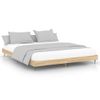 Cama Matrimonial | Cama Para Adultos | Estructura De Cama Madera Contrachapada Roble Sonoma 150x200 Cm Cfw894001