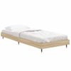 Cama Individual | Cama Para Adultos | Estructura De Cama Madera Contrachapada Roble Sonoma 75x190 Cm Cfw721905