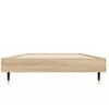 Cama Individual | Cama Para Adultos | Estructura De Cama Madera Contrachapada Roble Sonoma 75x190 Cm Cfw721905