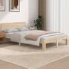 Cama Para Adultos | Estructura De Cama Madera Maciza 120x190 Cm Cfw298808