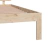 Cama Para Adultos | Estructura De Cama Madera Maciza 120x190 Cm Cfw298808