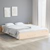 Cama Matrimonial | Cama Para Adultos | Estructura De Cama Madera Maciza 140x200 Cm Cfw758845