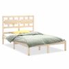 Cama Matrimonial | Cama Para Adultos | Estructura De Cama Madera Maciza 150x200 Cm Cfw453710