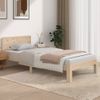 Cama Para Adultos | Estructura De Cama Madera Maciza 90x190 Cm Cfw738145