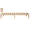 Cama Para Adultos | Estructura De Cama Madera Maciza 90x190 Cm Cfw738145