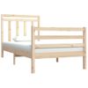 Cama Individual | Cama Para Adultos | Estructura De Cama Madera Maciza 90x190 Cm Cfw750773