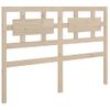 Cama Matrimonial | Cama Para Adultos | Estructura De Cama Madera Maciza De Pino 140x190 Cm Cfw214692