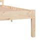 Cama Para Adultos | Estructura De Cama Madera Maciza De Pino 180x200 Cm Cfw937506