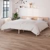 Cama Matrimonial | Cama Para Adultos | Estructura De Cama Madera Maciza De Pino 180x200 Cm Cfw534358