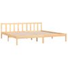 Cama Para Adultos | Estructura De Cama Madera Maciza De Pino 180x200 Cm Cfw909712