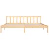 Cama Para Adultos | Estructura De Cama Madera Maciza De Pino 180x200 Cm Cfw909712