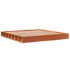 Cama Matrimonial | Cama Para Adultos | Estructura De Cama Madera Maciza Pino Marrón Cera 180x200 Cm Cfw277856