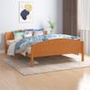 Cama Matrimonial | Cama Para Adultos | Estructura De Cama Madera Maciza Pino Marrón Miel 160x200 Cm Cfw738833