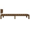 Cama Individual | Cama Para Adultos | Estructura De Cama Madera Maciza Pino Marrón Miel 90x200 Cm Cfw345935